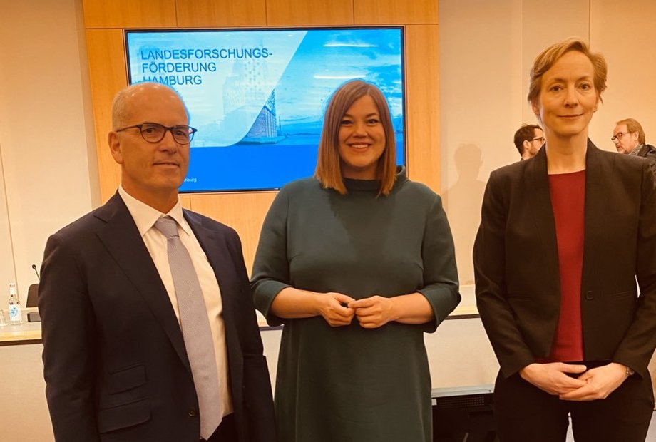 Prof. Dr. Gerold Schneider, Katharina Fegebank, Prof. Dr. Schröder
