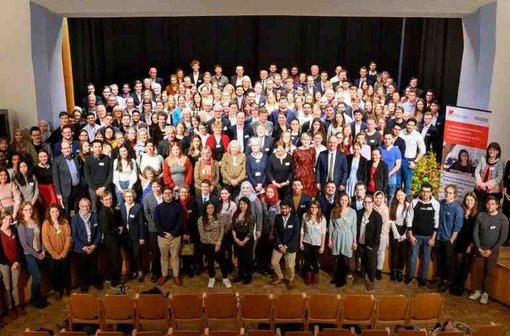 Gruppenfoto Verleihfeier Deutschlandstipendium