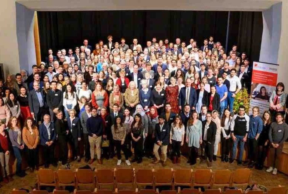 Gruppenfoto Verleihfeier Deutschlandstipendium